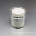 En stock 50g 50 ml pot en plastique pompe sans air crème de crème de crème